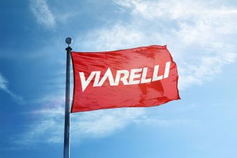 Viarelli Flagga Stor Till Flaggstång